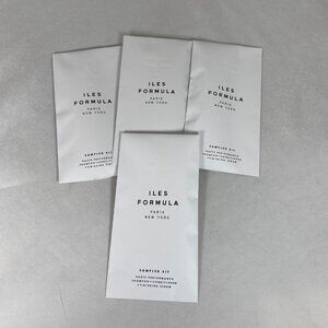 ILES Formula Signature Shampoo Conditioner & Finishing Serum Sample (Pack of 4)